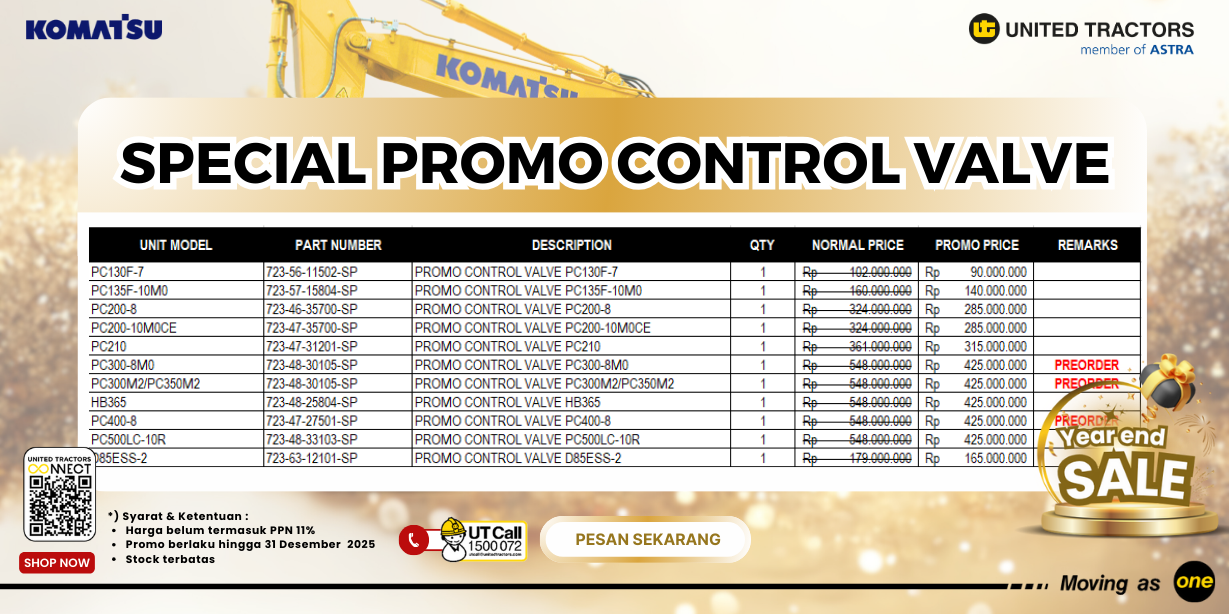 SPECIAL PROMO CONTROL VALVE